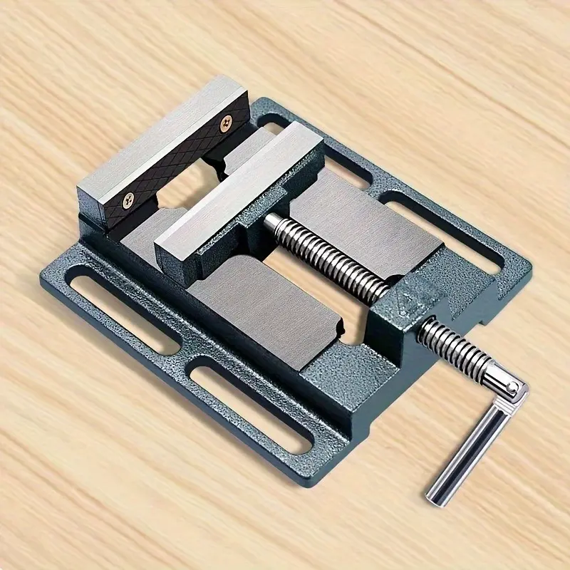 A woodworking vise suitable for home use, compact design, multifunctional flat mouth pliers, vise fixtures, and multifunctional woodworking fixtures for carving tasks