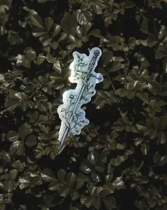 Sword Holographic Vinyl Sticker