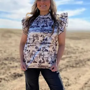 Sterling Kreek Old Days Blouse