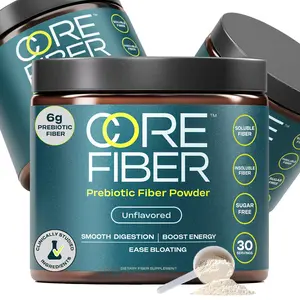 Core Fiber Prebiotic Blend 90 Servings – Fiber Supplement for Women & Men – 6g Prebiotic Fiber Powder – Daily Blend for Gut Health, Bloating, Regular Digestion, Energy, Fitness & Healthcare – Soluble & Insoluble, Sugar Free