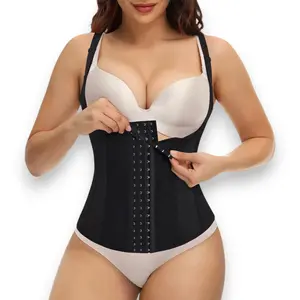 FitnFem Waist Trainer Corset for Women – Underbust Design with Support Bones, Adjustable Straps, Secure & Comfortable Fit