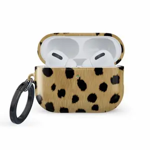 Trendy Cheetah Print AirPods Pro Case, Devoted AirPod Case, Brown Leopard Animal Airpod Case