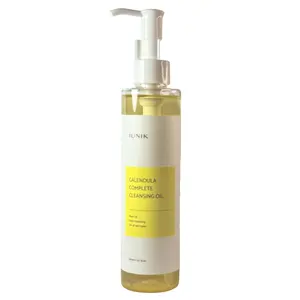 IUNIK Calendula Complete Cleansing Oil 200ml - Gentle Makeup Remover with Plant-Based Oils for All Skin Types Korean Skincare Formula
