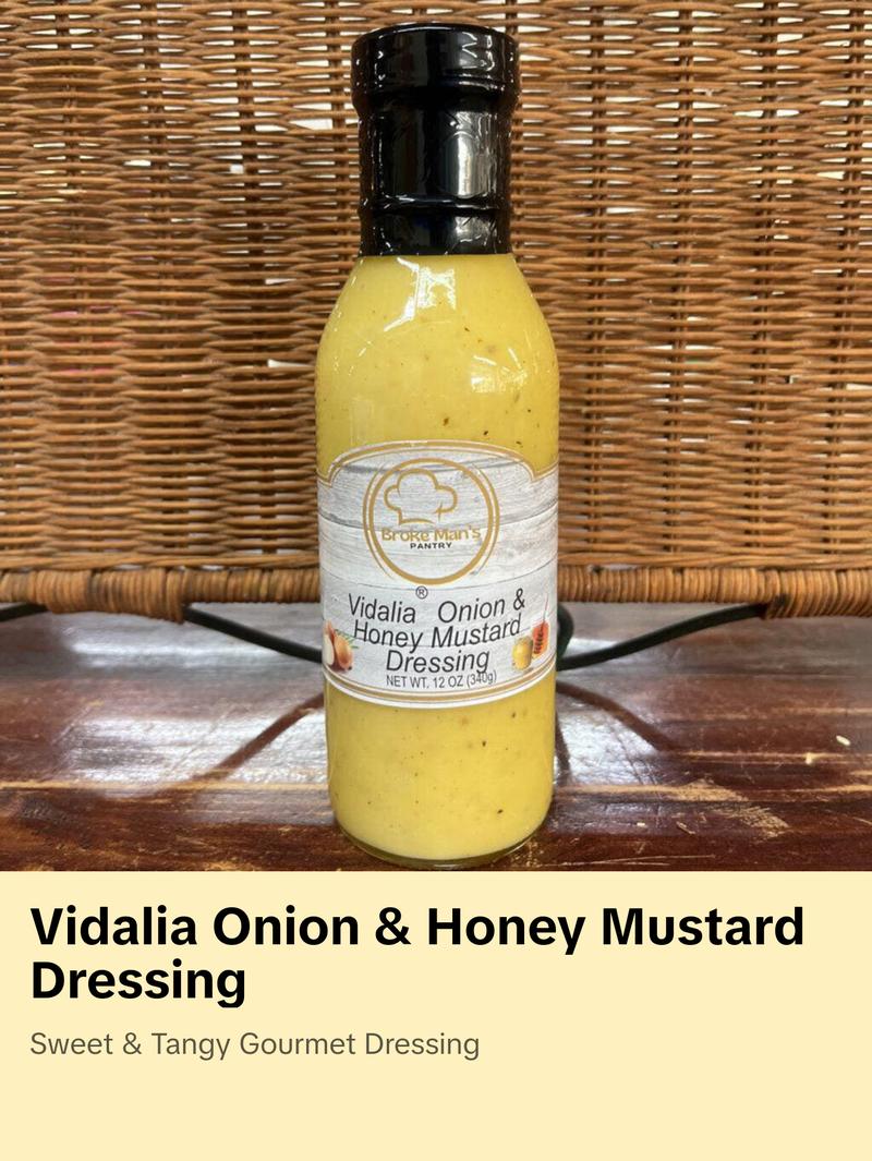 Vidalia Onion & Honey Mustard Dressing