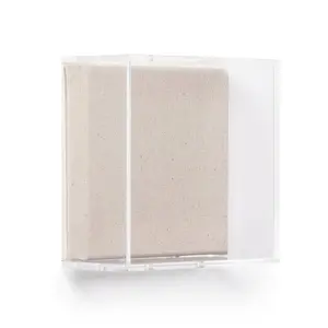 Modern Acrylic Shadowbox with Linen Canvas 3" Depth - UV Grade