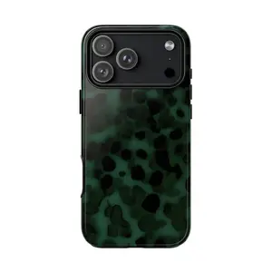 Dark Green Tortoise - Phone Case| Luxury | Cover Suitable for iPhone 17-11 Pro Max/Plus and  Samsung Galaxy S23-25