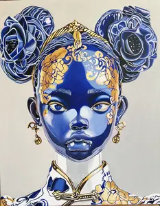Hand Painted  - Titled: ROYALTY