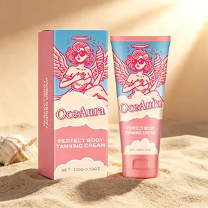 Self Tanning Cream 100g – Natural Bronzer for Golden Glow & Radiant Skin – Moisturizing Sunless Tanner | OceAura