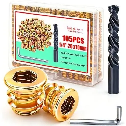 1/4"-20 x 10mm (105 PCS)