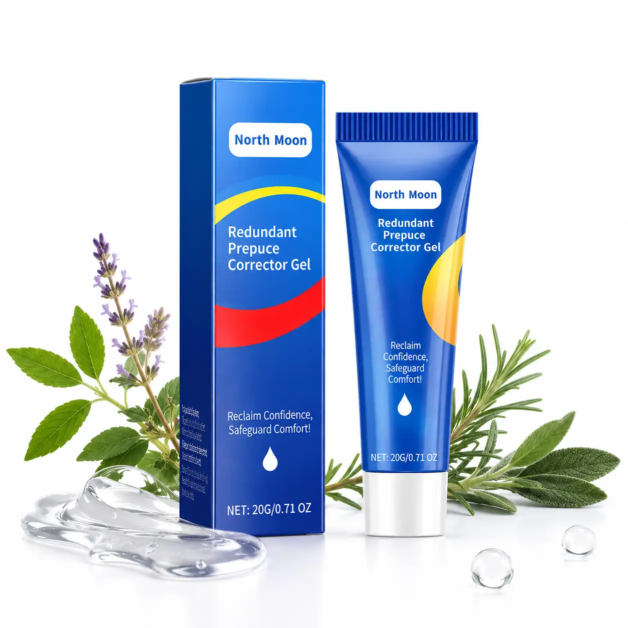 North Moon Men's Daily Care Gel – Lightweight, Gentle Formula