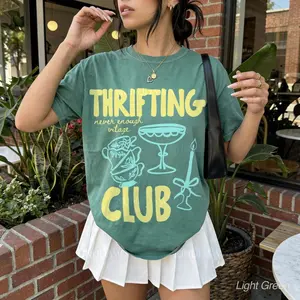 Vintage Thrifting Comfort Colors T-Shirt Grandmacore Kitchen Shirt Antique Lover Tshirt  Thrifting Club Shirt Thrift Lover Gift Vintage