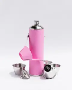 Birdie Bottle 12oz Flask Set - Pink
