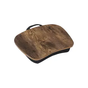 SONGMICS Lap Desk, Bed Tray, Laptop Table with Handle, Cushion