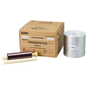 DNP DS620A Printer Luxury Media, 5x7" Metallic Roll, 230 Prints Per Roll, 1-Pack