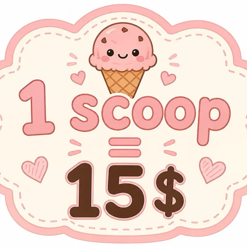 1 Scoop Mystery Order