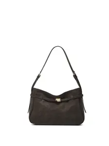 New minimalist and versatile retro distressed hobo handbag that can be carried by hand, single shoulder, large capacity under the arm, suitable for daily street use and short distance travel, Casual bags