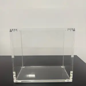 Booster Box Acrylic Display Case for Pokemon English Trading Card Toploaders with Card Sleeve