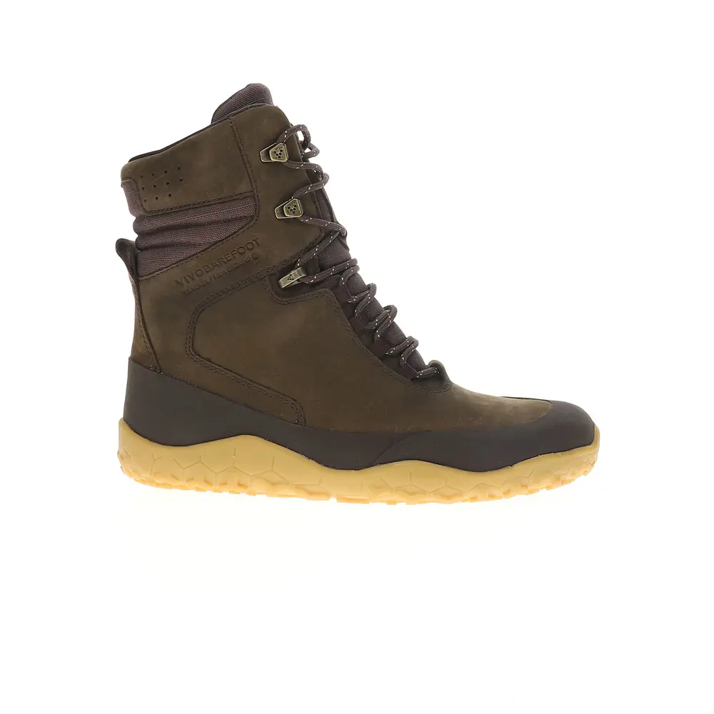Vivobarefoot Womens Tracker Hi Ii Firm Ground Hiking Sneakers Shoes - Brown