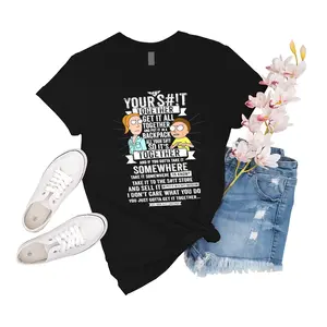 T-Shirt Unisex Rick And Morty Brother Comes Back Get It Together R I C K And M0rtyy Short Novelty Shirt Big Gift For Men