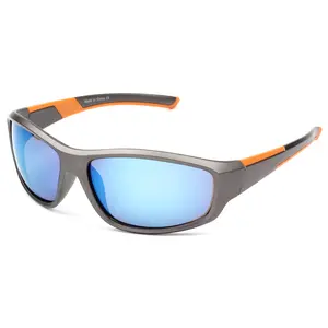 Polarized Fit Over Glasses Sunglasses for Men Women, Wrap Around Sunglasses UV400 for Driving Outdoor Activities Y3001-C3