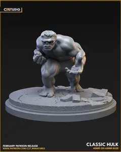 Classic Hulk 40mm Miniature - MCP Proxy