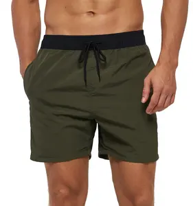 SILKWORLD Men's Pocket Drawstring Shorts,Regular Fit Swim Trunks,Summer Beach Shorts,Trendy Clothing for Men above the knee