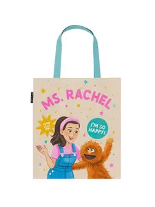 Ms. Rachel and Herbie Tote Bag -- Out of Print, Undefined