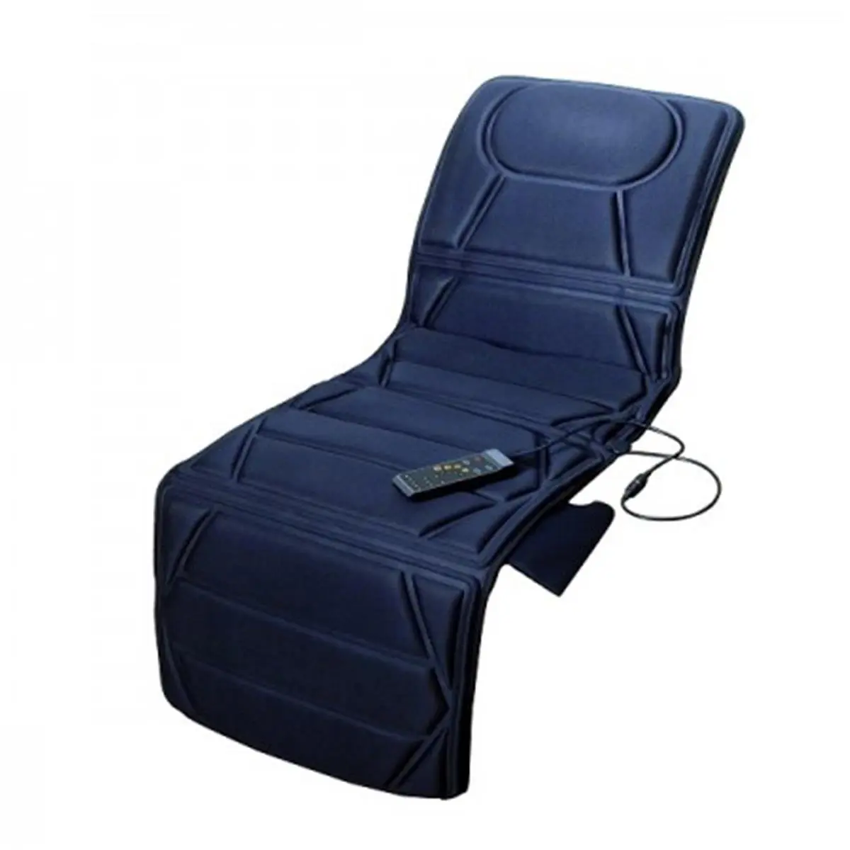 212 MAIN Full Body Vibration Massage Mat for Indoor Home Relaxation, Polyester Pad with Soothing Heat Therapy, 10 Motors, Controller for Targeted Zone & Stress Relief, 69.3" h x 23.2" w x 1.5" l, 6.5 lbs, Relaxation Aid, Reversible, Luxury, Pain Relief, T
