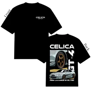 Celica GT-4 Rally Inspired T-Shirt – Retro 90s Turbo Coupe Graphic Tee, Vintage JDM Style Performance Car Shirt, Japanese Tuner Car Enthusiast Gift