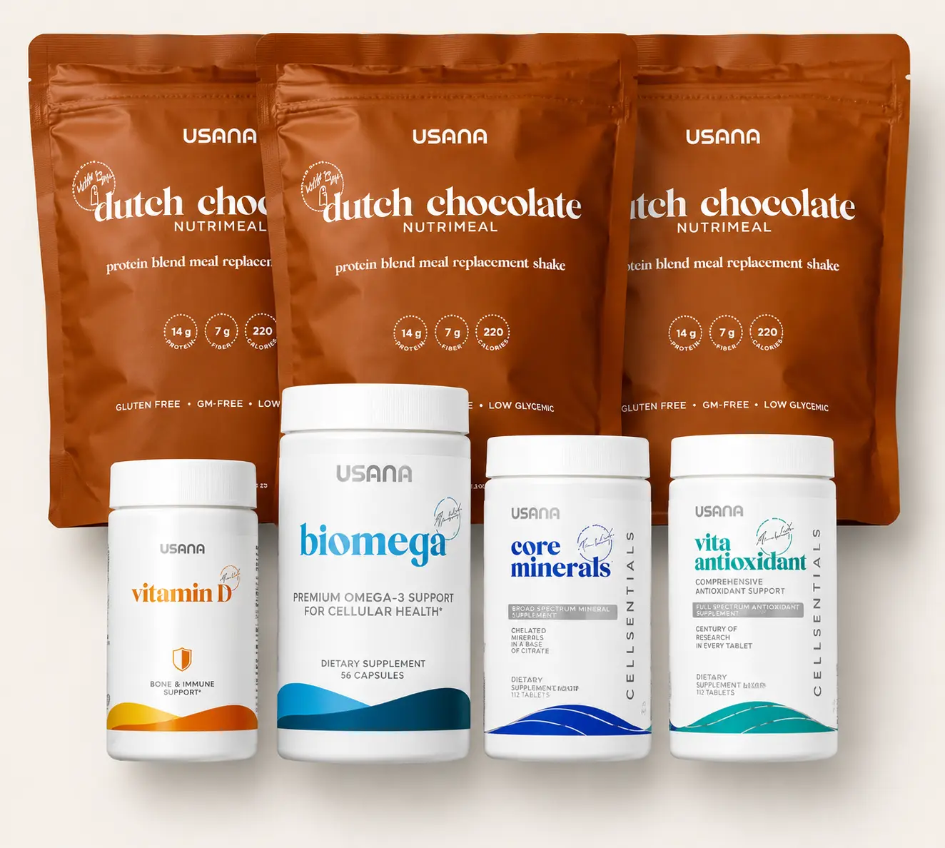 USANA Kickstart Pack | Nutrition Shake & Daily Wellness Bundle