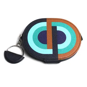 Pre-owned HERMÈS Calfskin Small Leather Goods Hermes In The Loop Mini Coin Case