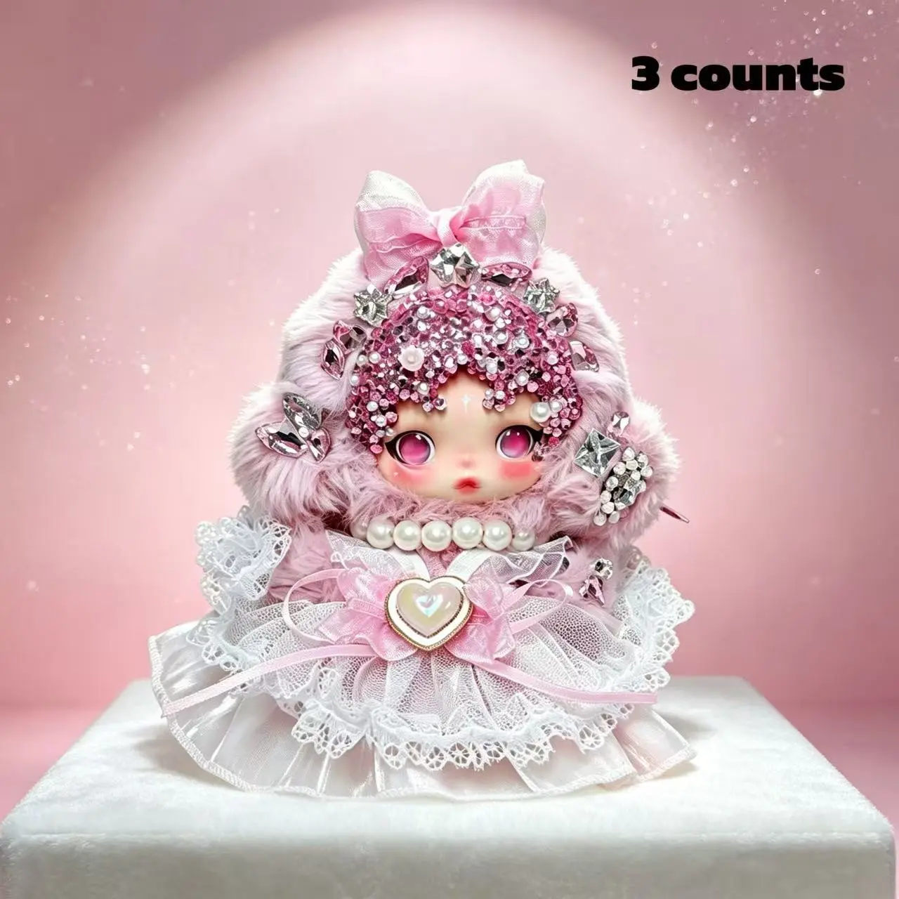 Charming Labubu Set for 17cm Dolls, Cute Play and Display Accessories, Fashionable Doll Clothing Set, Doll Clothes, Doll Outfit, Gift and Collection Item
