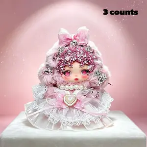 Charming Labubu Set for 17cm Dolls, Cute Play and Display Accessories, Fashionable Doll Clothes, Gift and Collection Item