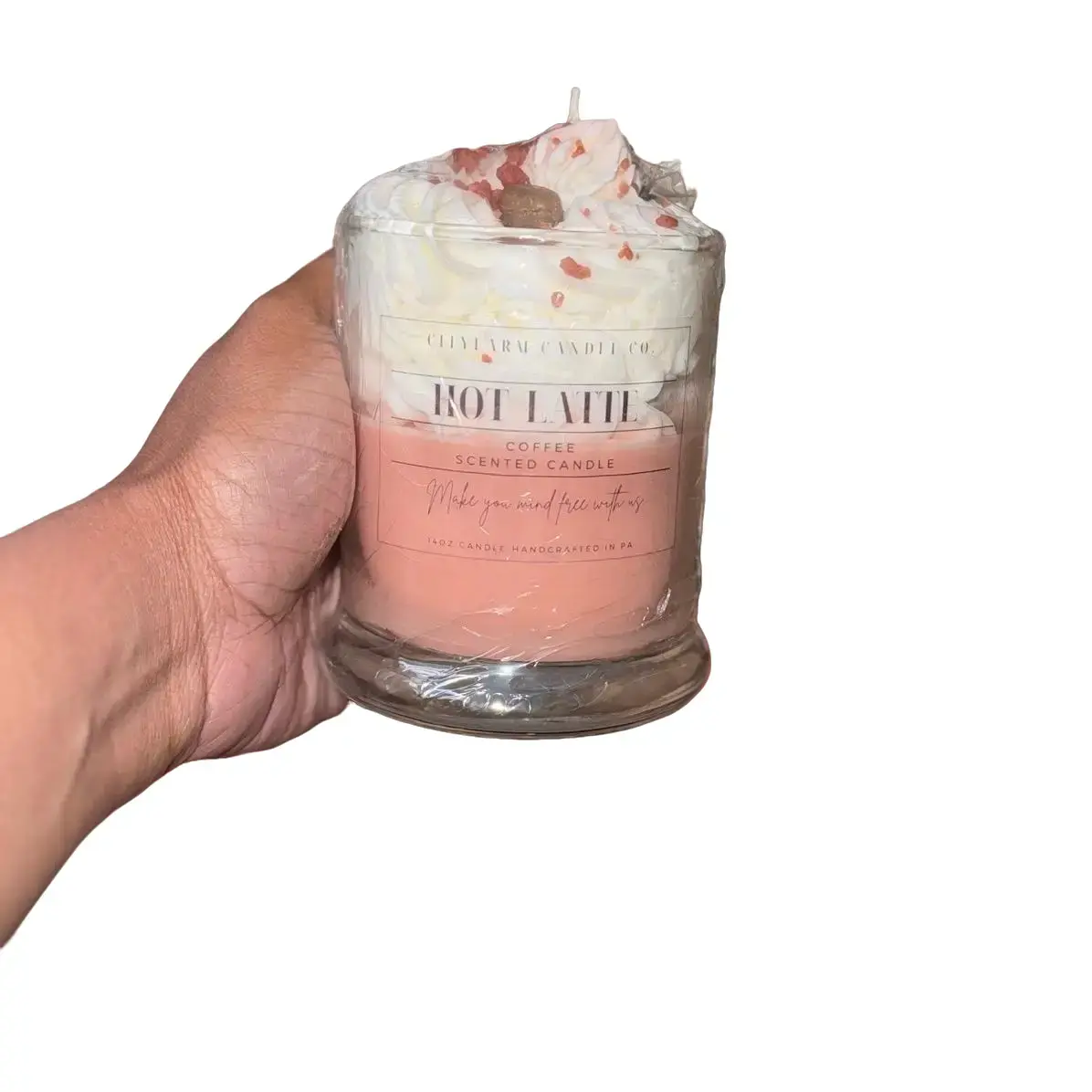Hot latte Candle