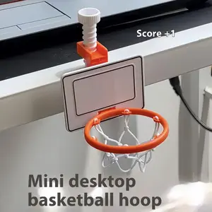 1 Set Mini Desktop Basketball Game Toy Table Basketball Children's Toys Family Toys Basketball Shooting Game