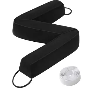 38 Inch Weighted Door Draft Stopper (2.2lb): Easy-to-Use Heavy Door Bottom Cold Air Blocker – Fits Exterior/Front/Apartment/Back Doors, Up to 3” Door Gap