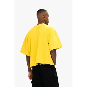 Essential Crop Tee Yellow