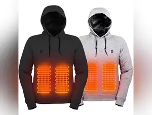 Heated Sweater For Warm Outdoor Leisure Hoodie Menswear