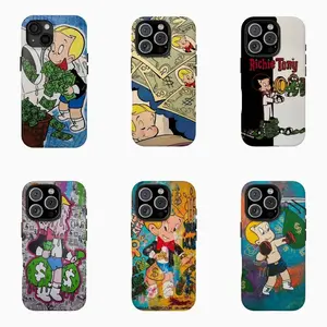 RICHIE RICH Cartoon Collection Tough Phone Case, Phone Cases Phone Cover Hard Case Tough 2-piece Phone Case S