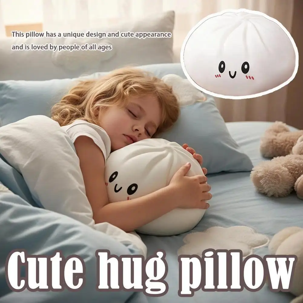 25cm Giant Dumpling Squishy - Kawaii Squishies Dumpling Stress Ball, Soft Sensory Fidget Hug Companion, Cute Slow-Rising Toy for Kids, Ideal for Plush Toy Collectors