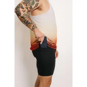 Men’s Ribbed Half Tights