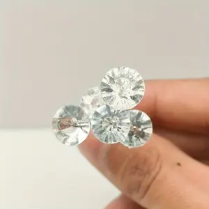 100 Pieces Diamond Crystal Head Pins Transparent Acrylic Bouquet Pins with Plastic Box, Wedding Sewing DIY Craft Decoration