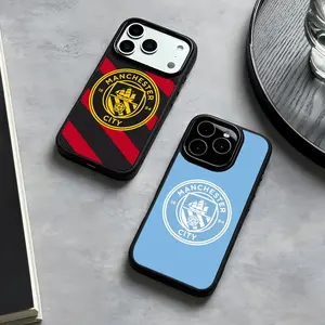 Manchester City Football Club Phone Case for iPhone 17 Air 16 15 14 13 12mini 11 Pro Max Plus Frame Hard Case