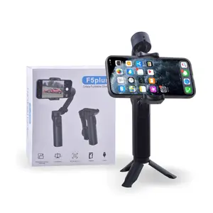 F5plus 3-in-1 Auto-Tracking Selfie Stick Tripod with Remote Bluetooth Stabilizer & Live Stream Ready iPhone & Android Compatible Supplier Warranty