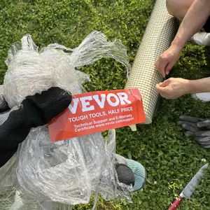 VEVOR Hardware Cloth Galvanized Wire Mesh Roll, Various specifications, for Chicken Coop Barriers, Rabbit Snakes & Poultry Enclosures