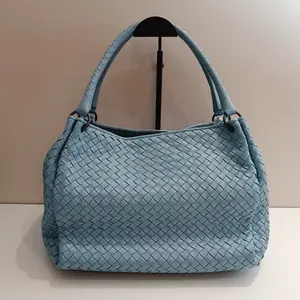 Pre-owned Bottega Veneta leather Shoulder Bags Roma Hobo Bag(BF 12Z)