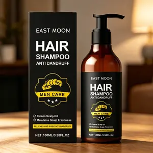 Men's Anti-Dandruff Shampoo (100ML), Gentle & Non-Irritating, Refreshes Scalp, Controls Oil, Volumizing & Nourishing Hair Care