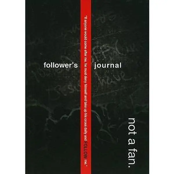 USED Book - Not a Fan Follower's Journal by Kyle Idleman (Paperback) - english