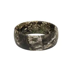 Groove Life Realtree APX Camo Silicone Ring – Breathable Hunting Wedding Band for Men