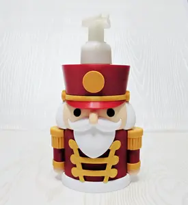 Nutcracker Foaming Soap Holder – Christmas Sink Decor